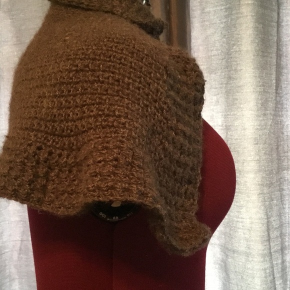 19th century inspired caplet crocheted by myself - new - Picture 2 of 4